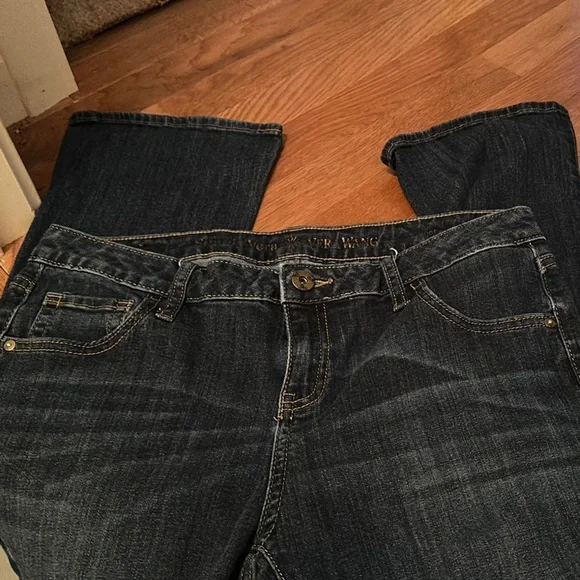 Simply Vera Vera Wang Deep Indigo Jeans - Picture 4 of 7